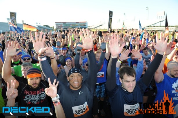 Tough Mudder starting line